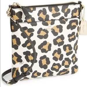 Ocelot print Coach crossbody
